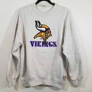 Vintage Minnesota Vikings logo NFL sweatshirt XL
